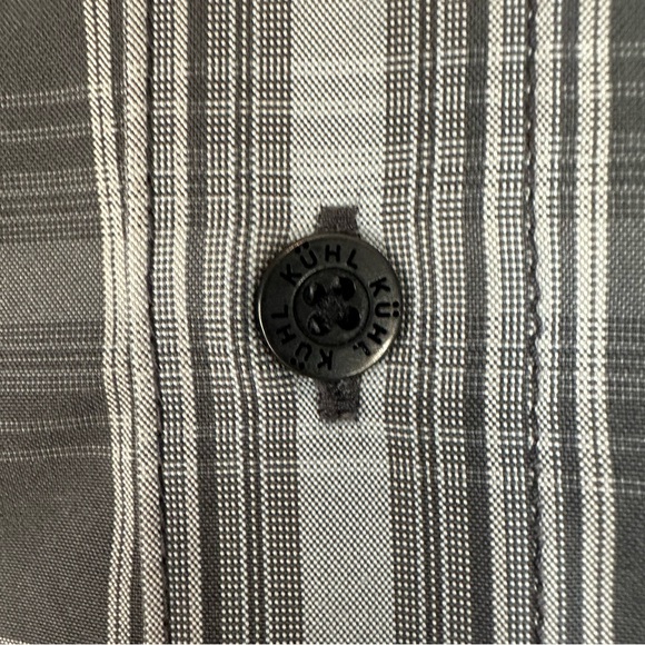 KUHL Men’s Size XL Shirt Button Down Plaid Long Sleeve Style Performance - Picture 4 of 15